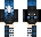 nice blue girl