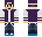 purple collage boy