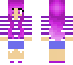purple hair girl