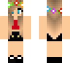 rainbow crown girl