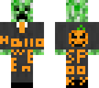 spooky halloween creeper