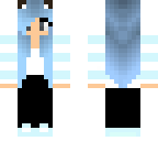 blue girl