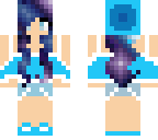blue girl