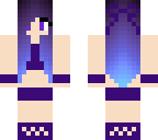 cute purple girl