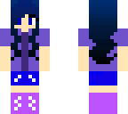 dark blue headphones girl
