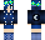 my skin with added wolf ears