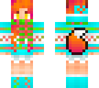 neon fox girl
