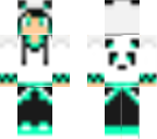 panda goth boy