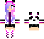 pink panda girl