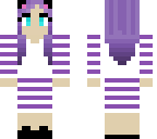 purple cat girl