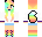 rainbow skin