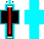 realy white open mouth