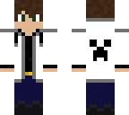 white creeper hoody v3