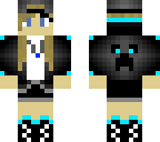 black creeper hoodie with hat