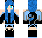 blue angle girl