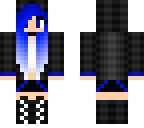 blue haired emo