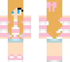 cute pink blonde girl
