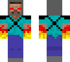 fiery herobrine