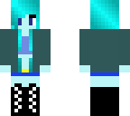 finished blue girl