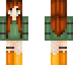 green sweater