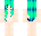 neon blue hair base