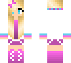 purple and blue candy girl