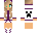 purple creeper cat gal