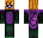 purple fox for haloween
