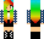 rainbow girl