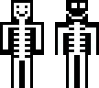 spooky scary skeleton