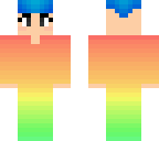 unfinished rainbow dino