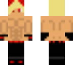 blonde red wolf guy