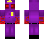 blood purple man