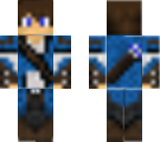 blue elf man