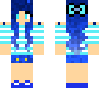 blue girl