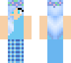 blue pajama girl