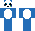 blue panda