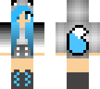 blue wolf girl