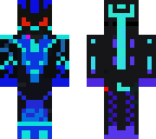 blue x