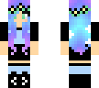 coloured hair grunge girl