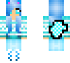 cute ice fox girl