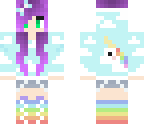 edit of someones unicorn skin