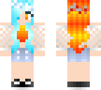 fire and ice girl