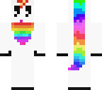 fluffy rainbow unicorn
