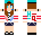 harley quinn brown hair