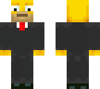 homer in a suit