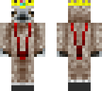 mankini sloth with crown