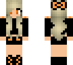 orange halloween girl