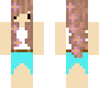 palm tree chibi girl