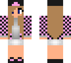 pink cap girl